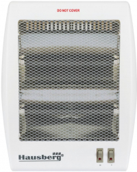 Radiator Aeroterma Hausberg HB-8103 800W 2 Trepte Alb 