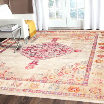 Covor persan EuCarpet mecanic dimensiuni 120x180 cm Design Vintage Mulitcolor 