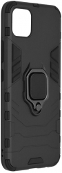 Husa pentru Realme C20 / C11 protectie cu inel popsocket Negru KOF-BBL6041 