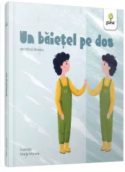 Un baietel pe dos