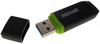 Memorie USB 3.1 Maxell 64 GB Speedboat cu capac neagra 