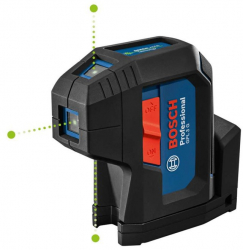 Nivela laser cu puncte Bosch cu raza verde GPL 3 G 