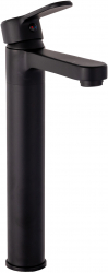Baterie lavoar montare pe blat langa lavoar negru mat TRENDY and rsquo S 