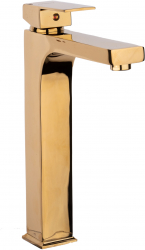 Baterie lavoar TRENDY and rsquo S montare pe blat gold 