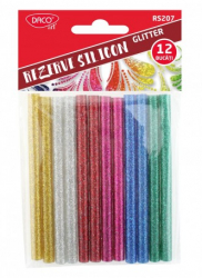 Rezerva silicon 7mm set12 glitter DACO 