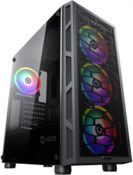 Desktop PC Ryzen 5 5600G 16 gb ddr4 SSD 120 GB si HDD 1 TB placa video dedicata Nvidia GeForce GTX1650 4 GB GDDR6 128 bit 550w 