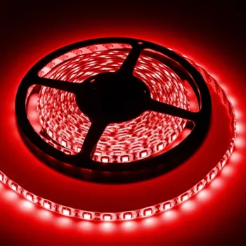 Banda Led 5m 300x5050 Ip65 Rosu Rebel 