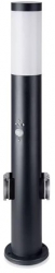 Lampa Gradina Soclu Gu10 Cu Senzor De Miscare Ip54 - Negru 