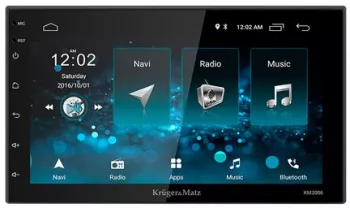 Player Auto 2 Din Android 10 Kruger&matz 