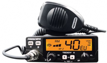 Radio Cb President Teddy Ii Asc Vox 12v Am/fm 
