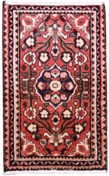 Covor persan Hamedan tesut manual lana dimensiuni 100x60 cm 