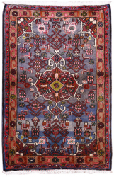 Covor persan Hamedan tesut manual lana dimensiuni 105x70 cm 