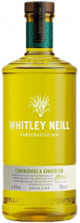 Gin Whitley Neill Lemongrass & Ghimbir 43 0.7L 