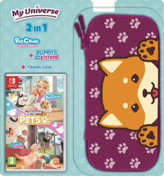 Joc My Universe Pets Edition Puppies Kittens + Pet Clinic Cats Dogs + Husa Pentru Pentru Nintendo Switch 