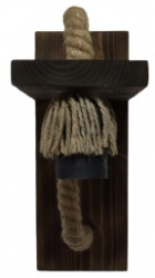 Aplica din lemn Amsterdam 16.5x24x9.5 cm wenge 60 W 
