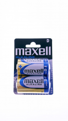 Baterii alcaline LR20 1.5V Maxell tip D 2 bucati/blister pret/set 