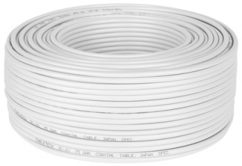 Cablu Coaxial 3c2v Alb 