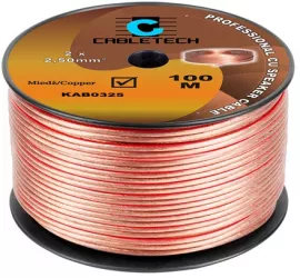 Cablu Difuzor 2.5mm Cu Transparent 