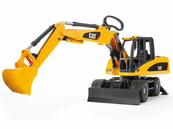 Excavator pe roti CAT Bruder 