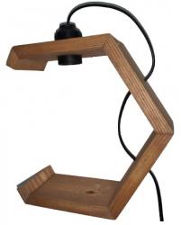 Lampa de birou Cordoba 22x22x9.5 cm natur 