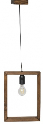 Lampa din lemn Oslo 22.5x31x3.5 cm palisandru 