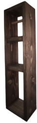 Suport hartie igienica cu prindere in perete Munich 15 x 60.2 x 11.4 cm palisandru 