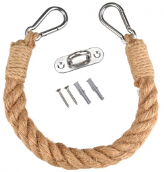 Suport hartie igienica cu sfoara Crewe 30 cm natur 