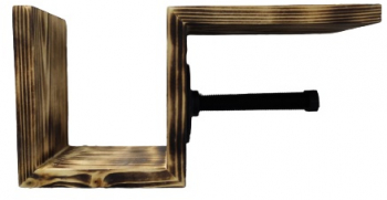 Suport pentru hartie igienica Reading 17.5x36x11.4 cm ars lacuit 