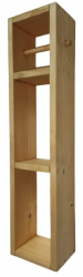 Suport pentru hartie igienica Sovata XL stejar auriu 15x66.2x11.4 cm 