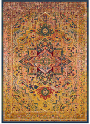 Covor Persan Mecanic EuCarpet 200142 Dimensiuni 200x300 cm Design Vintage Multicolor 