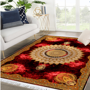 Covor Persan Mecanic EuCarpet 400411 Dimensiuni 150x225 cm Design VIP Grena 