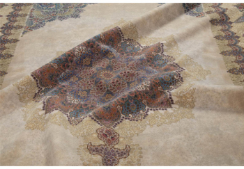 Covor Persan Mecanic EuCarpet 701315 Dimensiuni 180x120 cm Design VIP Bej 