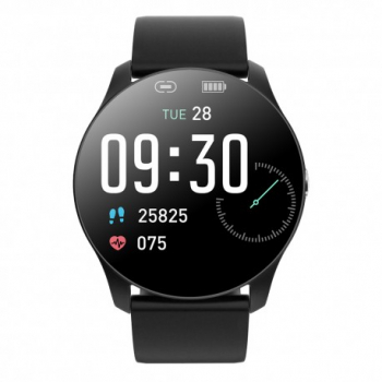 Ceas Smartwatch Techstar and reg R33 1.08 inch IPS LCD Bluetooth 4.0 + EDR Monitorizare Somn Puls Respiratie 