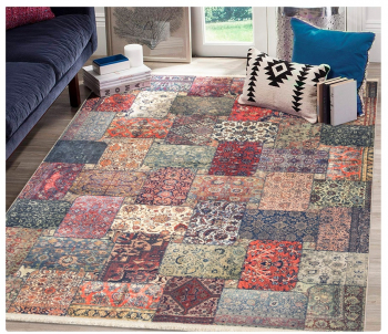 Covor Persan Mecanic EuCarpet 100505 Dimensiuni 150x225cm Design Modern Multicolor 