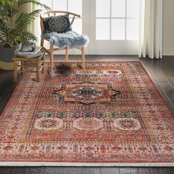 Covor Persan Mecanic EuCarpet 100609 Dimensiuni 120x180 cm Design Vintage Mulitcolor 