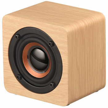 Boxa portabila din lemn cu Bluetooth 4.2 1200Mah Bej 