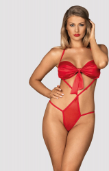 Body rosu Obsessive Giftella L/XL 