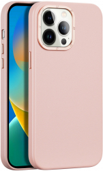 Husa protectie pentru iPhone 14 Pro Piele Ecologica Roz HUR-BBL6358 
