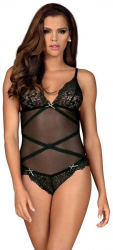 Obsessive Bondea teddy negru L/XL 