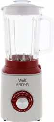 Blender Aroma 600W 2 viteze si puls 1.5l Well 