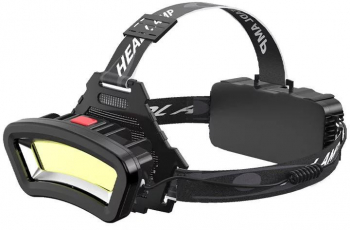 Lanterna de cap led COB super luminoasa Culoare - negru 