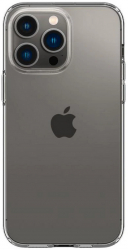 Carcasa Spigen Liquid Crystal compatibila cu iPhone 14 Pro Crystal Clear 