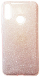 Husa pentru Huawei Y7 2019 Glitter Case 3 in 1 Rose Gold 