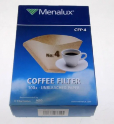 Set 100 filtre hartie cafetiera Delonghi bco425/cfp4 