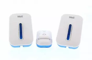 Sonerie fara fir 220V raza de acoperire 150m 2 sonerii Well 