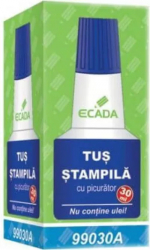 Tus pentru Stampila ECADA 30 ml Albastru Tus Stampila Tus Stampila ECADA Tus Stampila Albastra Tus Albastru Stampila 