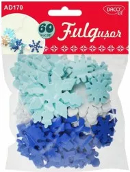 Forme Spuma Autoadeziva DACO Model Fulgusor Dimensiuni Variabile 30 Buc/Set Multicolor Accesorii Craft Accesorii Creatie 