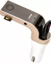 Modulator FM handsfree cu bluetooth usb si card SD CARG7 auriu 