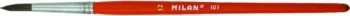 Pensula MILAN Seria 101 Varf Rotund cu Par de Ponei Numarul 12 Pensula Pictura Pensule Pictura Pensule Milan Pensule Pictura Milan 