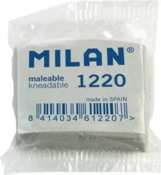 Radiera Maleabila MILAN Cauciuc Sintetic Gri Radiere Radiera Maleabila Guma de Sters Gume de Sters Radiera Creion Radiere Creion 